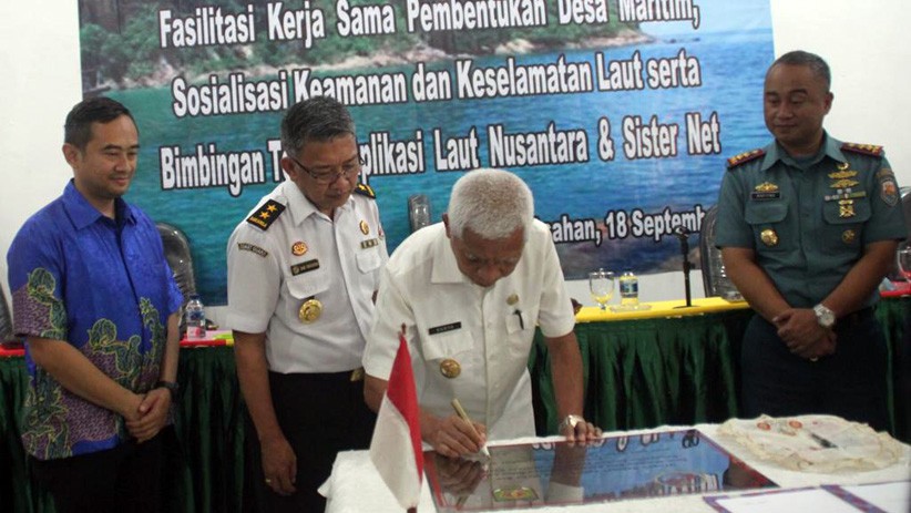 Dukung Pengamanan Perbatasan, XL Axiata dan Bakamla Bangun Desa Maritim - Bagian 2