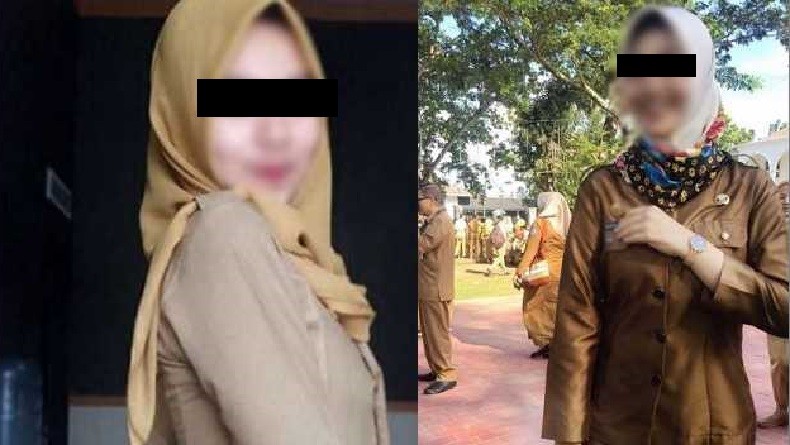 Foto-Foto Syur Wanita Berseragam Dinas Beredar di Medsos, Diduga PNS Jabar