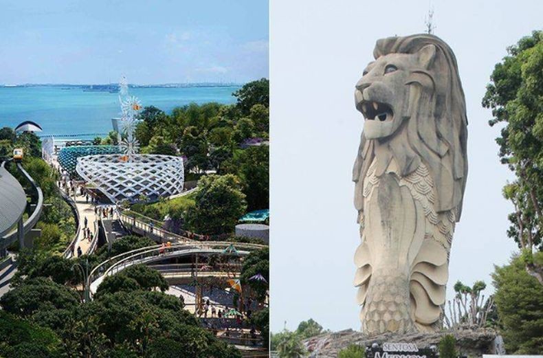 Patung Merlion di Pulau Sentosa Singapura Akan Dihancurkan, Ini Alasannya