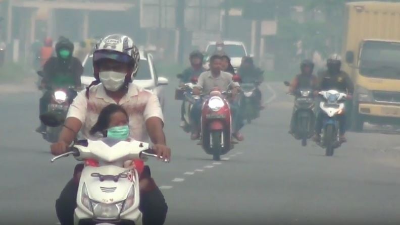 Kualitas Udara Dharmasraya Sumbar Sangat Tidak Sehat, Seluruh Sekolah Diliburkan