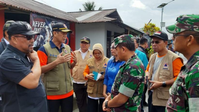 Kepala BNPB Kunjungi Korban Gempa Ambon, Pastikan Penanganan Darurat Berjalan Baik
