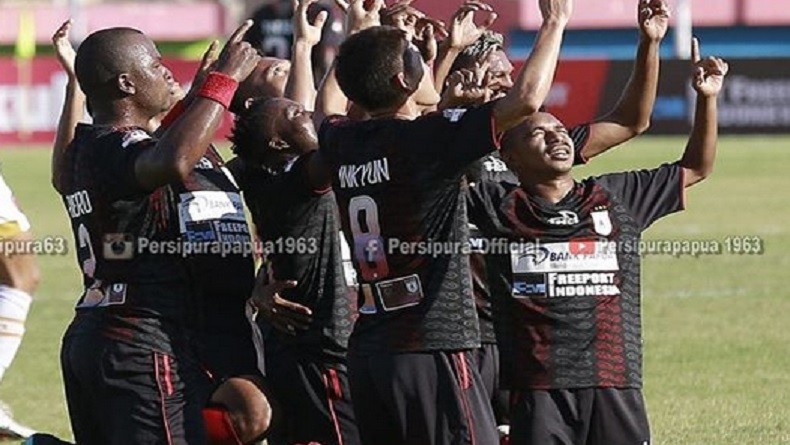 Persipura Vs PSM: Raih Kemenangan, Mutiara Hitam Masuk 4 Besar Liga 1