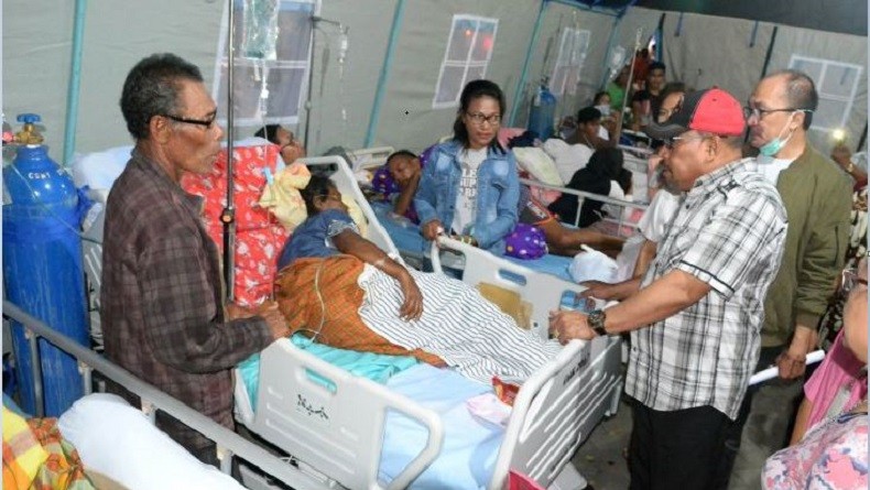 Gubernur Maluku Pastikan Biaya Pengobatan Korban Gempa Ambon Ditanggung Pemprov