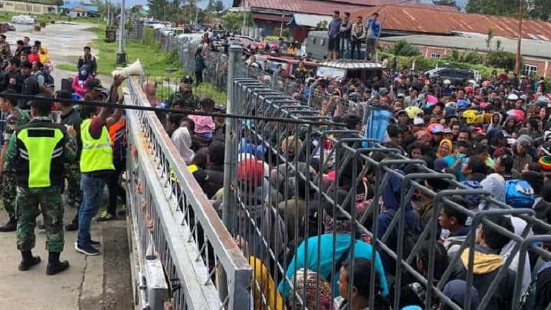 Pengungsi Wamena Terus Berdatangan, Total Sementara Ada 8.000-an Orang