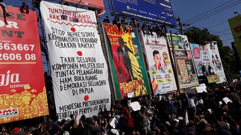 title Aliansi Rakyat Bergerak Tepis Tudingan #AksiGejayanMemanggil Jilid 2 Ditumpangi Aliansi Rakyat Bergerak Tepis Tudingan #AksiGejayanMemanggil Jilid 2 Ditumpangi