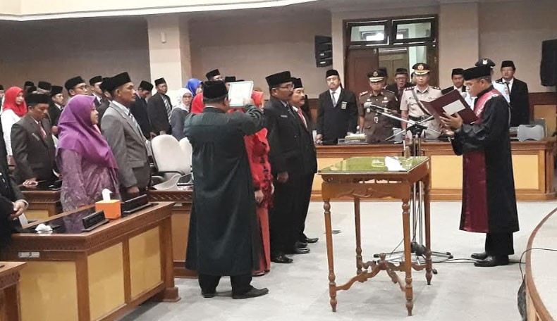 Komposisi Pimpinan DPRD Kulonprogo Tak Berubah, Ketua Dewan Dijabat PDIP
