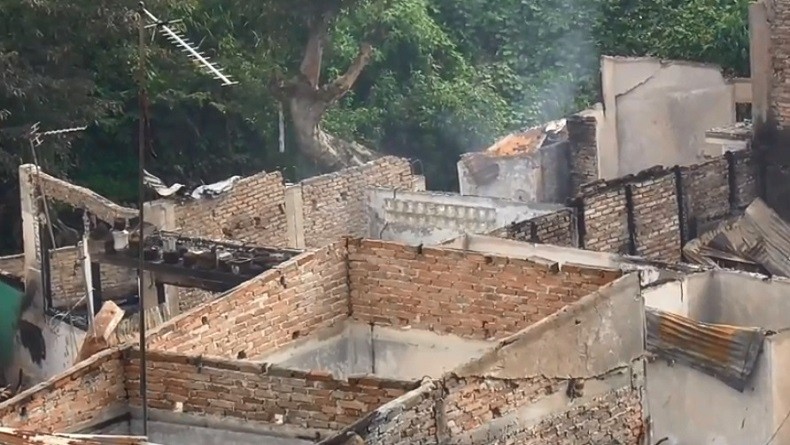 43 Rumah Terbakar di Medan Petisah, 385 Warga Kehilangan Tempat Tinggal