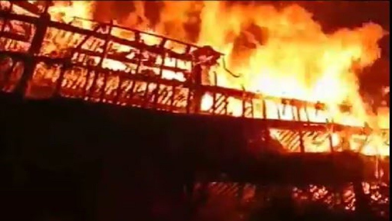 15 Bangunan Budidaya Jamur Terbakar di Cisarua Bandung, Kerugian Capai Ratusan Juta Rupiah