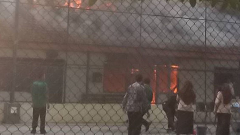 Kebakaran di SMA Negeri 1 Yogyakarta, Api Hanguskan Ruang Gudang Alat Olahraga