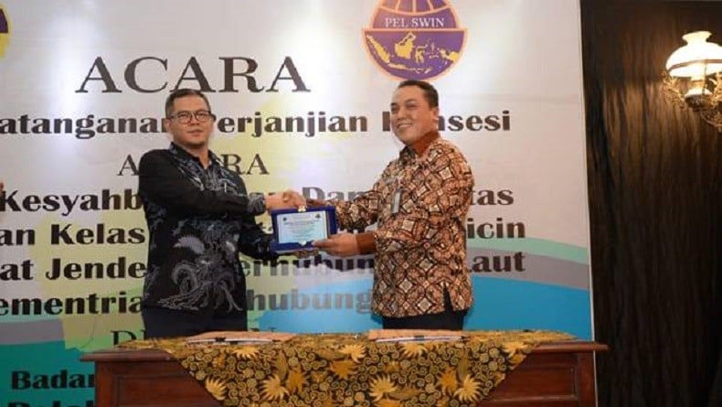 KSOP Kelas III Kotabaru-Batulicin Teken Konsesi dengan PT Pelabuhan Swangi Indah