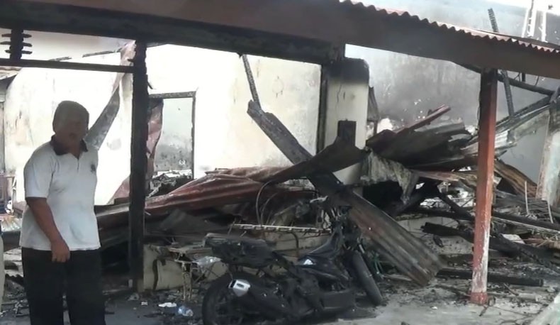 Rumah Terbakar akibat Korsleting Listrik di Palembang, Nenek Tewas Terpanggang