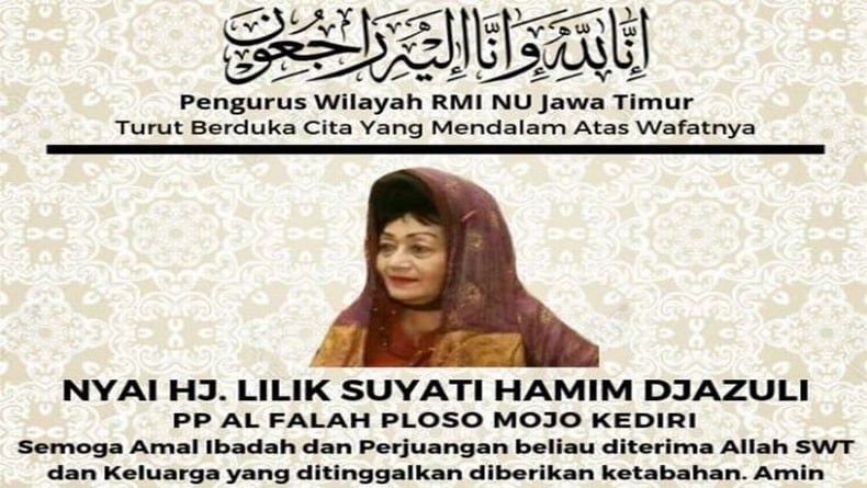 Istri Gus Miek Meninggal Dunia, Santri dan Warga Nahdliyin Kediri Berduka