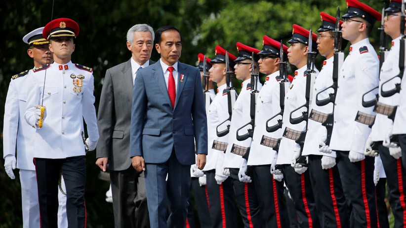 Berkunjung ke Singapura, Presiden Jokowi Disambut PM Lee Hsien Loong - Bagian 2