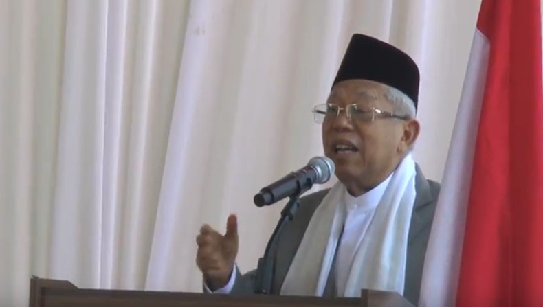 Wapres Terpilih KH Ma'ruf Amin Ajak Santri dan Umat Perangi Radikalisme
