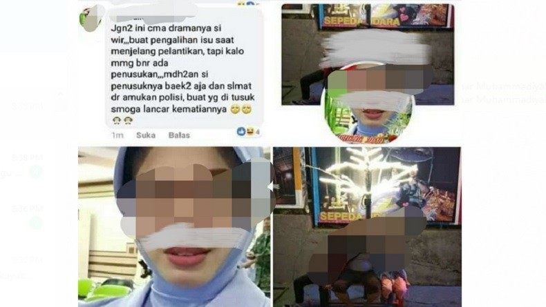 title Istri Unggah Fitnah Penusukan Wiranto di Medsos, Anggota Pomau Surabaya Dicopot dan Ditahan Istri Unggah Fitnah Penusukan Wiranto di Medsos, Anggota Pomau Surabaya Dicopot dan Ditahan