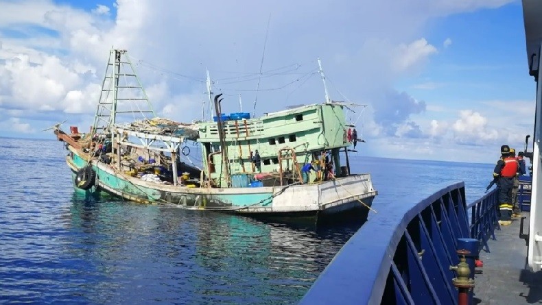 Diduga Melakukan Illegal Fishing di Laut Natuna, 2 Kapal Asing Kembali Ditangkap
