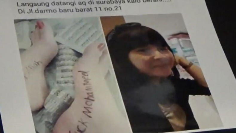 Sakit Hati, Pemuda di Surabaya Tuduh Mantan Pacar Lakukan Penistaan Agama di Medsos