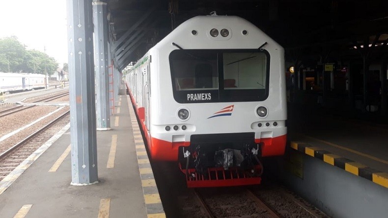 Tampilan Baru, Kereta Prameks Yogyakarta - Solo Diseragamkan Berwarna Putih