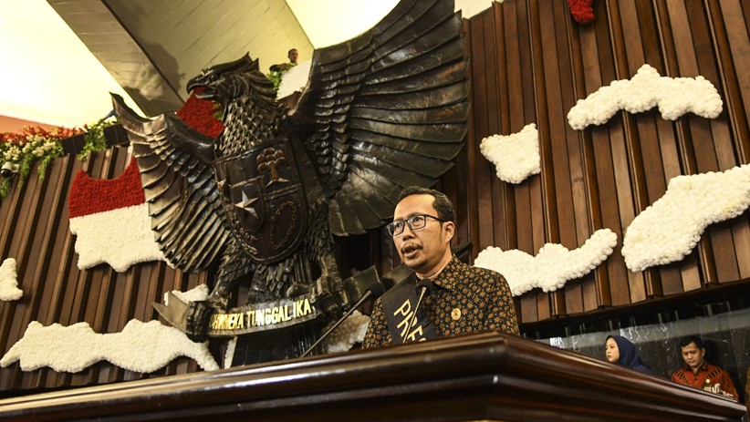 Suasana Gladi Kotor Pelantikan Presiden dan Wakil Presiden - Bagian 2