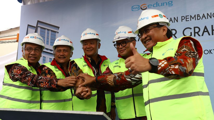 Wika Gedung dan Bank Mandiri Resmikan Proyek BOT Graha Mantap - Bagian 1