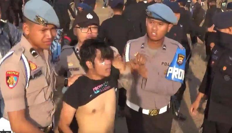 Pertandingan Cilegon United vs Perserang Rusuh, Polisi Tangkap 4 Provokator