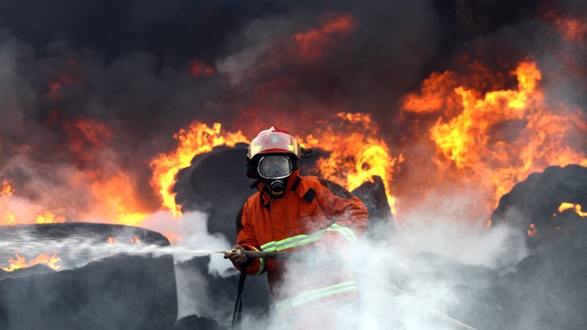 Melihat Upaya Satgas Karhutla Berjibaku Padamkan Kobaran Api di Kalsel - Bagian 3