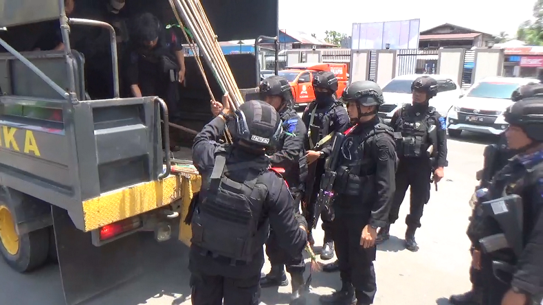 Polisi Sita Ratusan Busur dan Puluhan Anak Panah di Timika Papua