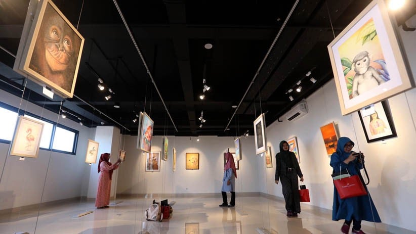 Warna-warni Galeri Art Centre Faber Castell di Surabaya - Bagian 3