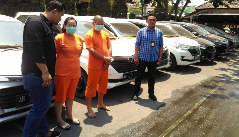 Gelapkan Mobil, Suami Istri di Yogyakarta Ditangkap Polisi