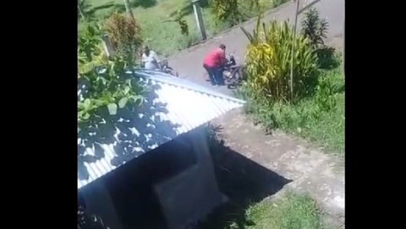 Video Amatir Tunjukkan Detik-Detik Siswa SMK di Manado Tikam Gurunya Bertubi-tubi