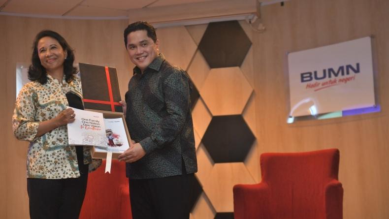 Erick Thohir Effect Angkat Harga Saham Saham Bumn Ini Kata Analis Pasar Modal<script async src=