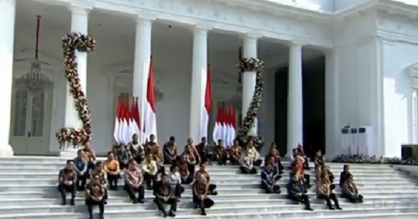 Presiden Jokowi Umumkan Nama Menteri Kabinet  Indonesia  