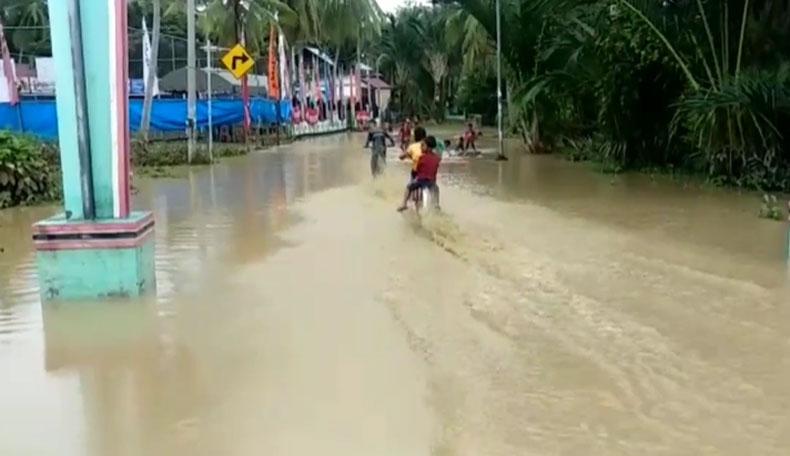 Banjir Landa 2 Kabupaten di Aceh akibat Hujan Deras, Ratusan Rumah Terendam