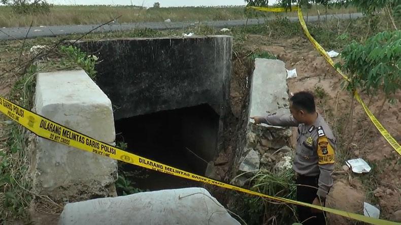 Mayat Perempuan Hangus di Saluran Air Gegerkan Warga Lampung Selatan