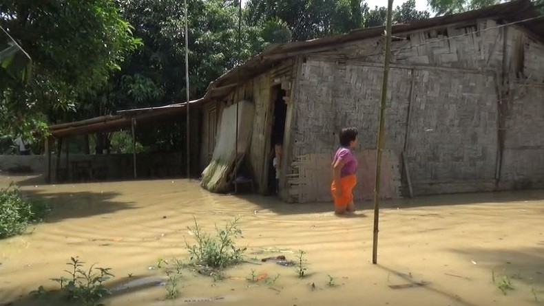 Ratusan Rumah di Kota Tebing Tinggi Terendam Banjir akibat Hujan Deras di Hulu Sungai Padang
