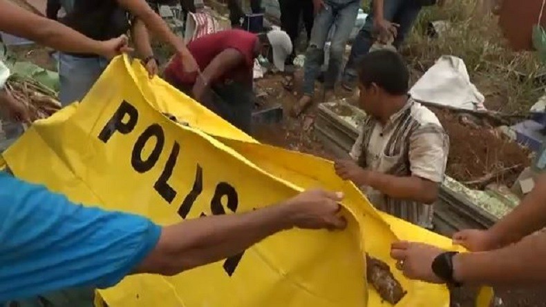 Hilang sejak 9 Oktober, Janda Ditemukan Tewas Dikubur dan Disemen di Palembang