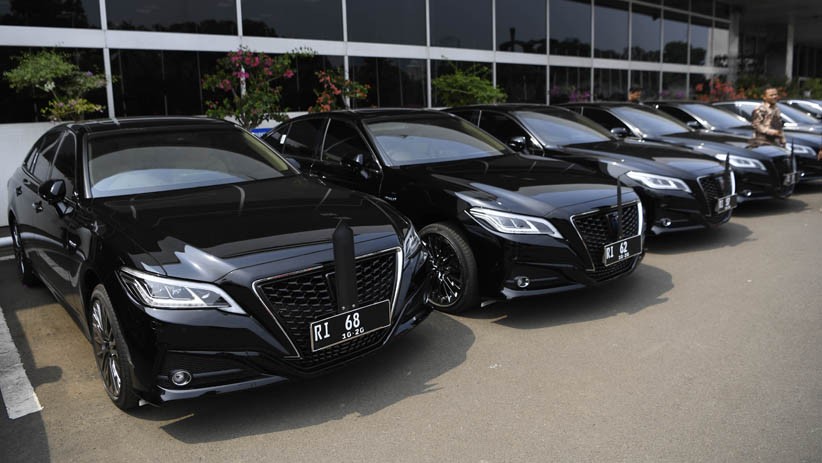 Deretan Toyota Crown 2.5 HV G-Executive, Mobil Baru 19 Pimpinan Parlemen - Bagian 1