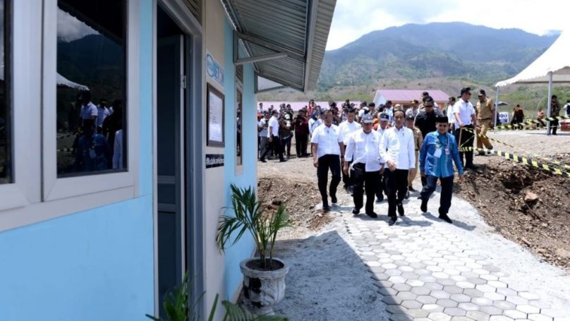 Tinjau Hunian Tetap Korban Gempa Palu, Jokowi Langsung Telepon Menteri ATR