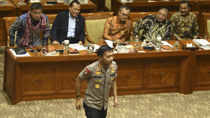 Calon Tunggal Kapolri, Idham Azis Jalani Uji Kelayakan dan Kepatutan - Bagian 2