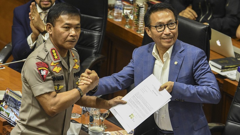 Calon Tunggal Kapolri, Idham Azis Jalani Uji Kelayakan dan Kepatutan - Bagian 3