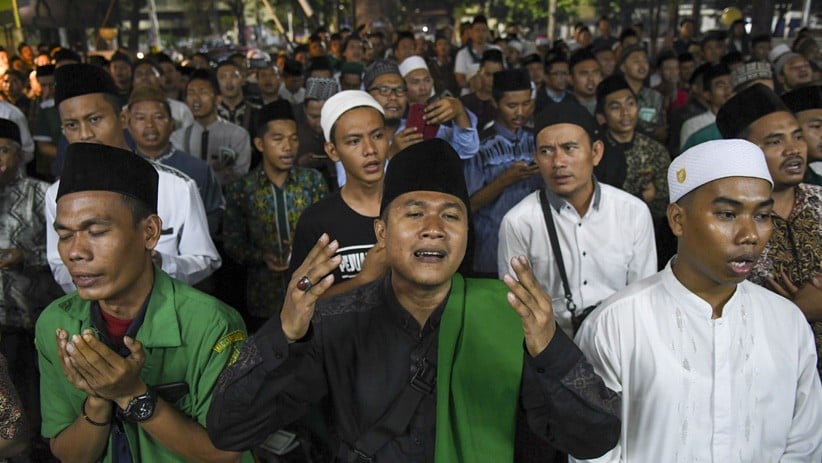 Ratusan Warga NU Ikuti Istigasah untuk Indonesia Aman dan Damai - Bagian 1