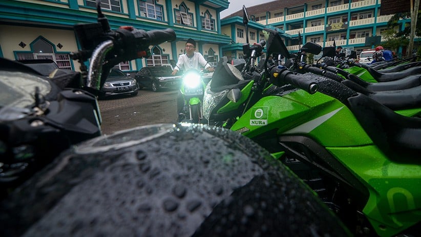 Penampakan Nura Motor  Listrik  Warga NU di  Bandung  Bagian 1