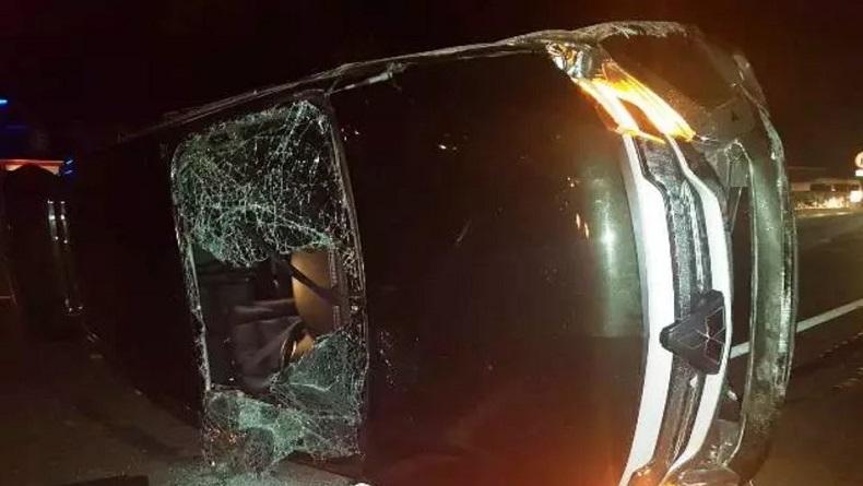 Kasdam Siliwangi Kecelakaan di Tol Purbaleunyi, Mobil Dinas Ditabrak hingga Terbalik