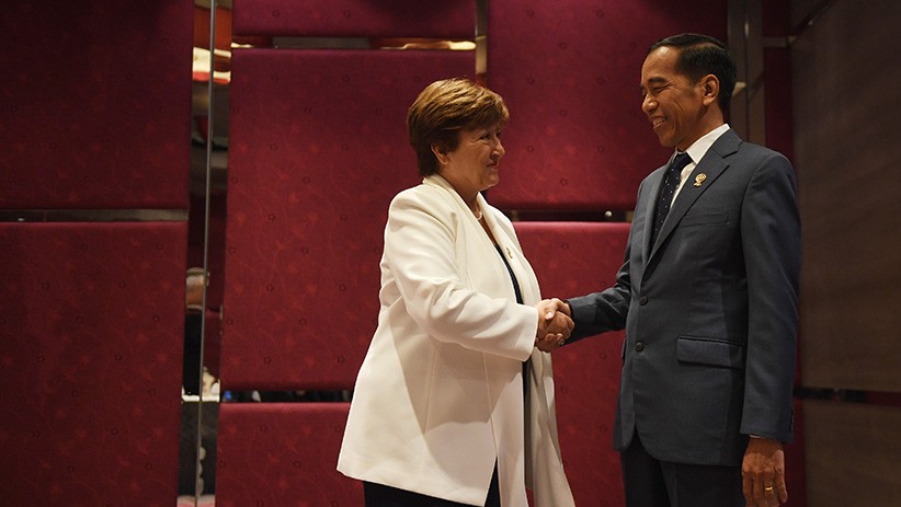 Presiden Jokowi Gelar Pertemuan Tertutup dengan Direktur Pelaksana IMF - Bagian 2