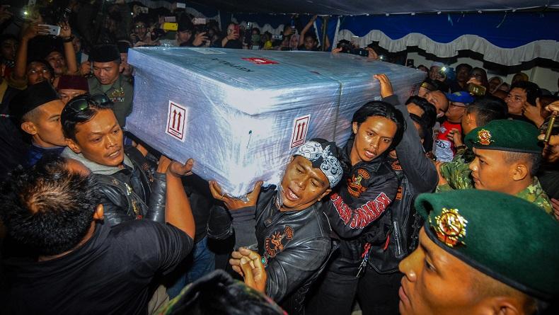 Jenazah Pembalap Nasional Afridza Syach Munandar Dimakamkan di Tasikmalaya