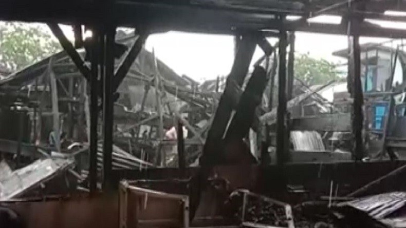 Kebakaran di Banjarmasin Hanguskan 15 Rumah, 1 Orang Tewas Kesetrum