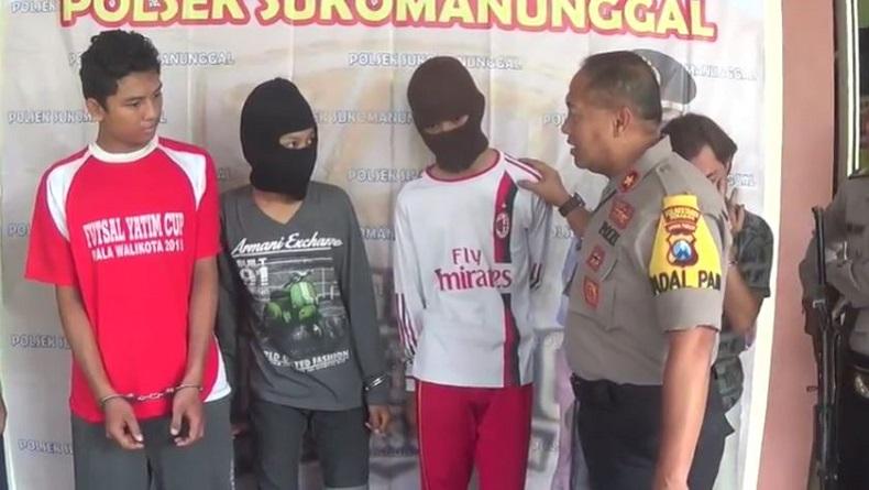 3 Bocah di Surabaya Jadi Perampas Hp Hanya untuk Nongkrong di Warkop