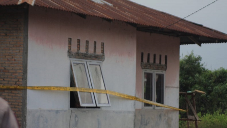 Polisi Masih Berjaga-jaga dan Pantau Rumah Terduga Teroris di Sicanang Belawan