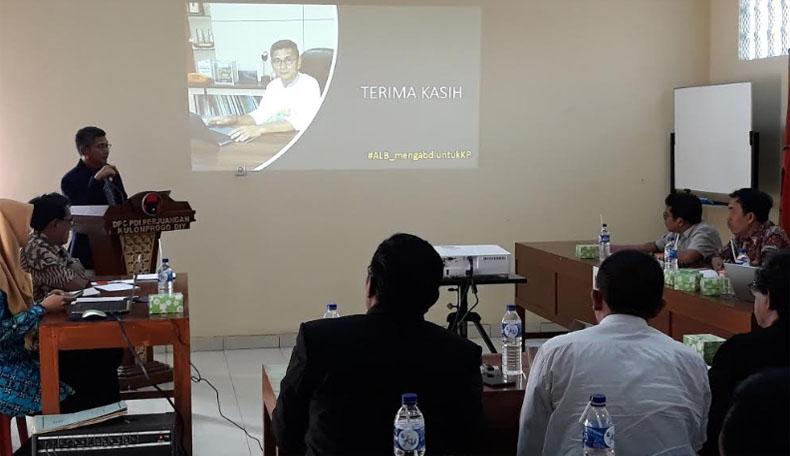 8 Cawabup Kulonprogo Beberkan Visi Misi di Depan Akademisi dan Pengurus Parpol