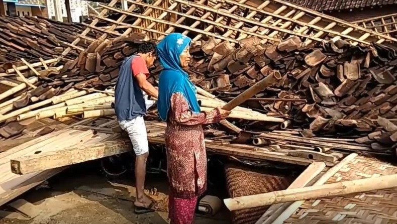 Angin Puting Beliung Terjang Boyolali, 3 Rumah Rata dengan Tanah